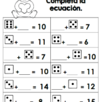 Math Worksheets In Spanish