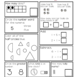 Mental Math Grade 1 Day 27 Daily Math First Grade Homework