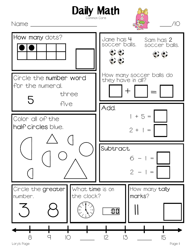 Mental Math Grade 1 Day 27 Daily Math First Grade Homework Mental Math Grade 1 Day 27 Daily Math First Grade Homework