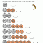 Money Worksheets With Pennies And Nickels Backup Gambar