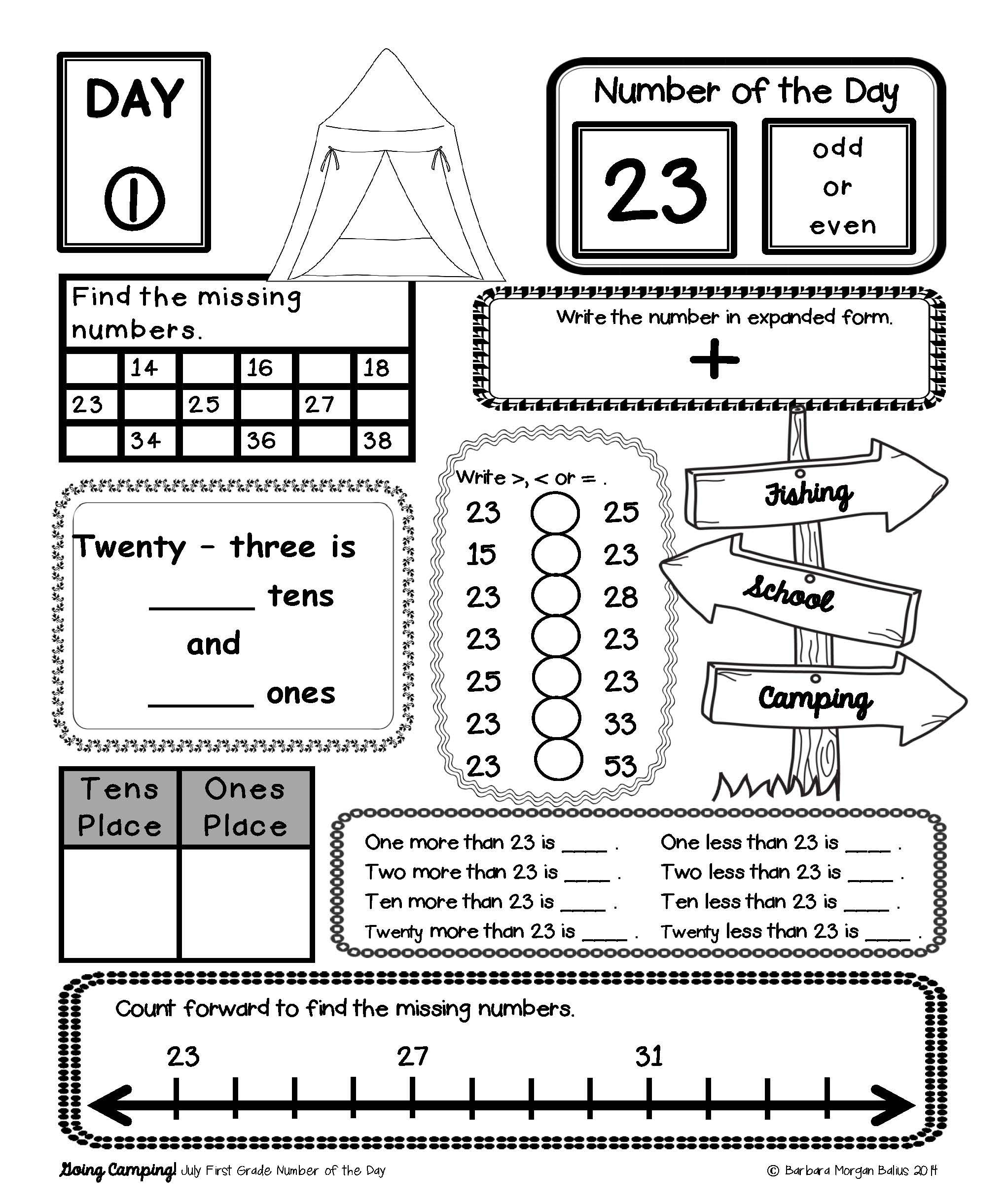Number Of The Day The Whole Year Bundle Math School Daily Math Number Of The Day The Whole Year Bundle Math School Daily Math