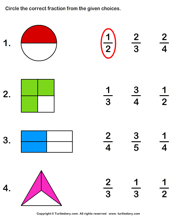 Printable Math Worksheets 7Th Grade Fractions With Unlike Denimators