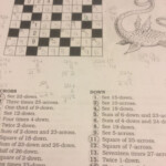 Puzzle 19 Puzzle Crossword Puzzle Education