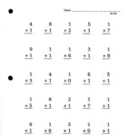 Saxon Math 1 Student Work Kit Fact Cards Saxon Math Student Work