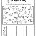 Spring Graphing Spring Math Worksheets And Activities For Preschool