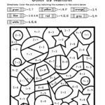 Students Color Their Way Into Memorizing All Of The Sums Of 2 One digit
