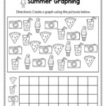 Summer Graphing Worksheets And Activities For Preschool Kindergarten