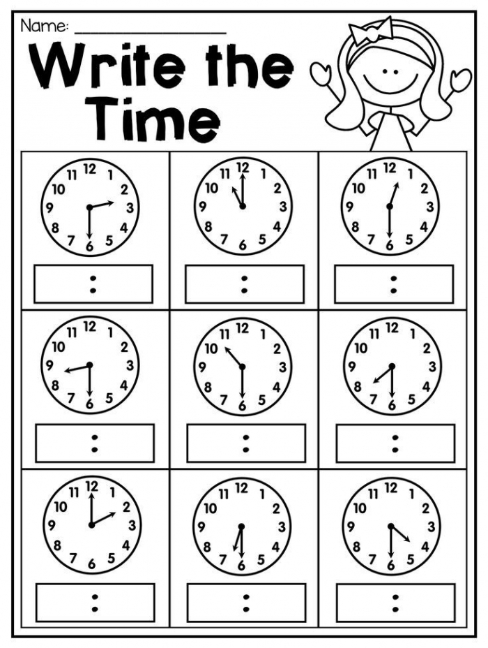 Time To The Hour Worksheets 99Worksheets Time To The Hour Worksheets 99Worksheets