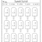10 Summer Math Worksheets Re Worksheets