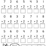 Adding Within 10 Worksheet