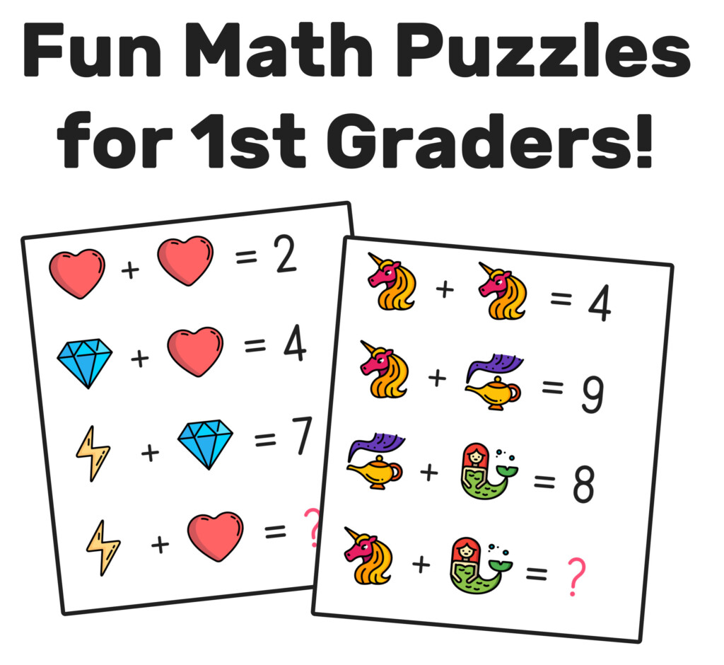 Grade 1 Math Puzzles