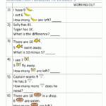 Solving Problems Activities For Grade 1
