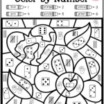 There Are 20 Pages Of Color By Math Worksheets In This Product These