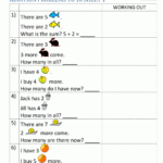 Word Problems Addition Worksheets
